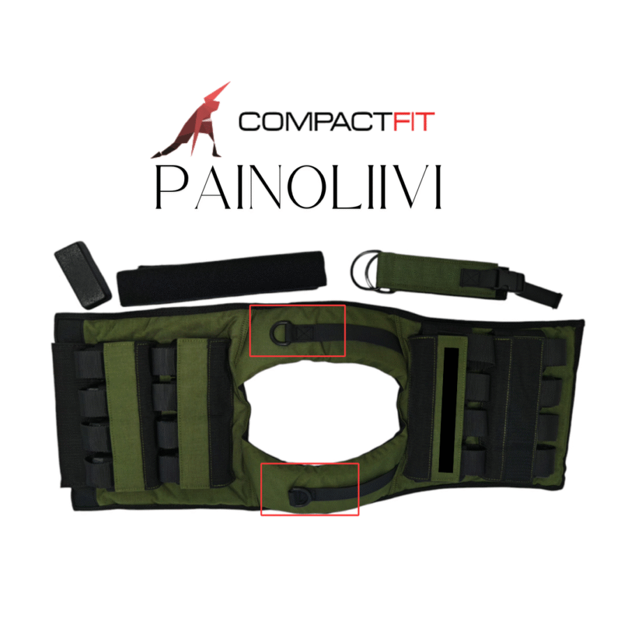 Painoliivi 30kg (painot ostetaan erikseen)